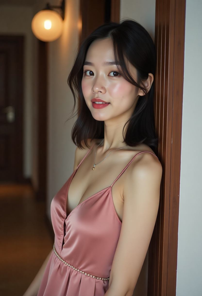 窗边观看电影的观众